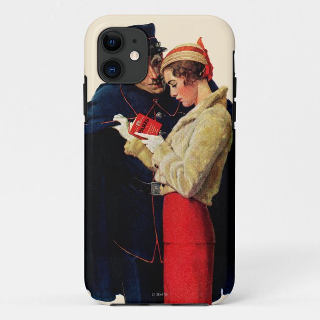 Coques Case-Mate iPhone Perdu à Paris (Dos)