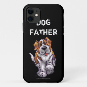 Etui iPhone Case-Mate Père Chien Art Saint Bernard
