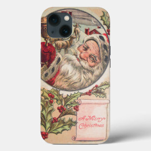 Case-Mate iPhone Case Père Noël avec Bell et Holly