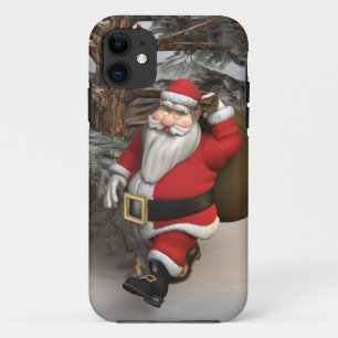 Case-Mate iPhone Case Père Noël dans la forêt