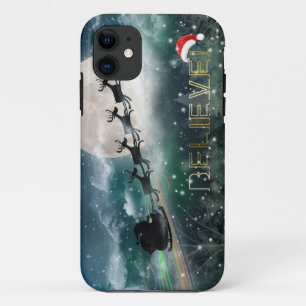 Coques Pour iPhone Père Noël Midnight Ride Noël iPhone 5/5S Coques