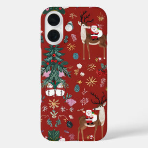 Coques iPhone 16 Père Noël, Père Noël, Père Noël