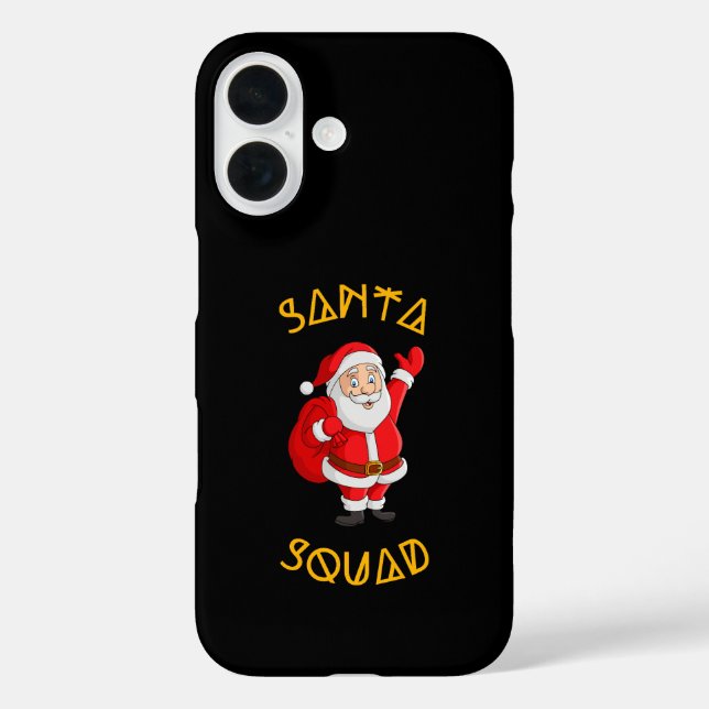 Coques Case-Mate iPhone Père Noël Squad (Verso)