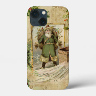Case-Mate iPhone Case Père victorien Noël Ephémère florale