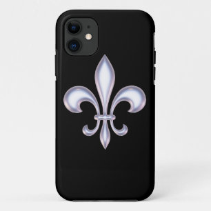 Etui iPhone Case-Mate Perle Style Fleur de Lis