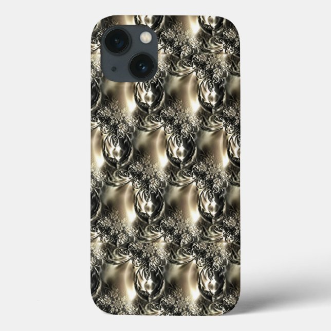 Coques Case-Mate iPhone Perles dorées (Verso)