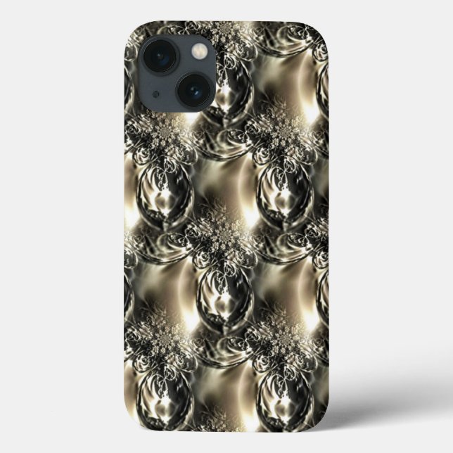 Coques Case-Mate iPhone Perles dorées (Verso)