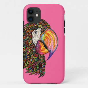 Coque iPhone 11 Perroquet