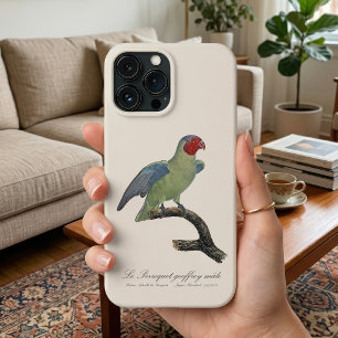 Case-Mate iPhone Case Perroquet à joues rouges mâle, Geoffroyus geoffroy