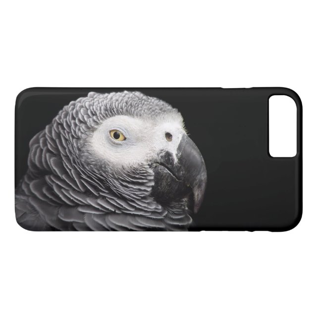 Coques Case-Mate iPhone Perroquet Gris Africain (Dos (Horizontal))