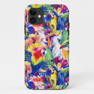 Etui iPhone Case-Mate Perroquets d'aquarelle