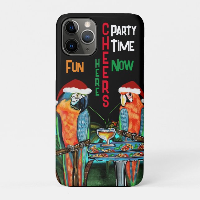 COQUES Case-Mate iPhone PERROQUETS DE FÊTE   (Dos)