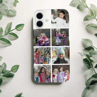 Coques iPhone 16 Plus Personalized 7 Photo Collage