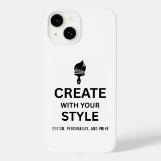 Coque Pour iPhone 14 Personalized Company Logo Custom iphone case