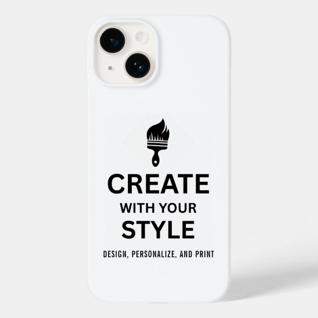Coques Case-Mate iPhone Personalized Company Logo Custom iphone case (Verso)