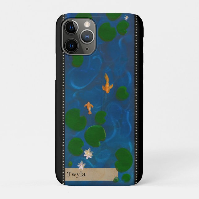 Coques Case-Mate iPhone Personalized Lotus Pond (Dos)
