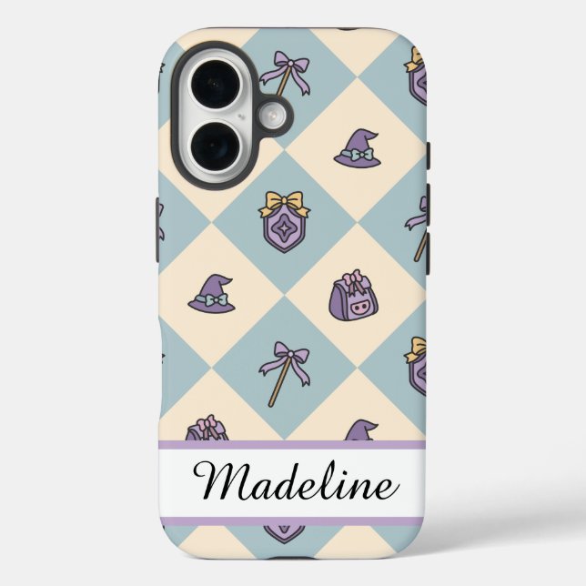 Coques Case-Mate iPhone Personalized Name Phone Case Girly (Verso)