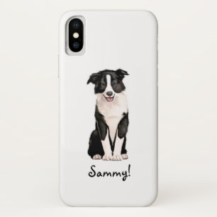 Case-Mate iPhone Case Personnalisable nommé de border collie