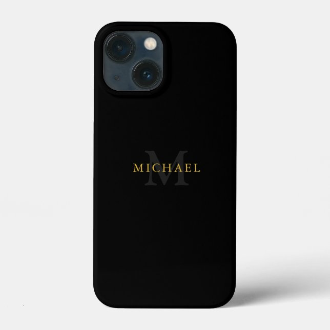 Coques Case-Mate iPhone Personnalisé avec nom et initiale (Verso)