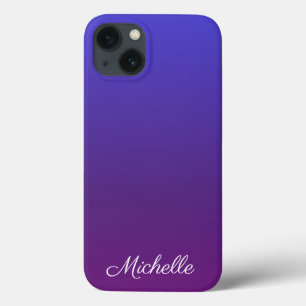 Case-Mate iPhone Case Personnalisé bleu et violet ombre Coque-Mate iPhon