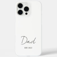 Personnalisé "DAD Est. [Année]" -