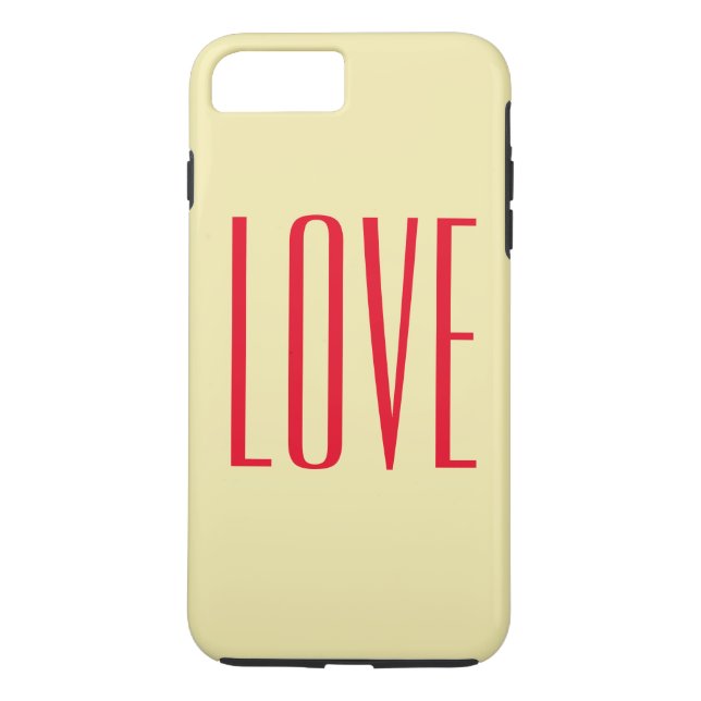 Coques Case-Mate iPhone Personnalisé Elegant Red Love (Dos)