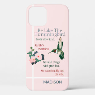 Case-Mate iPhone Case Personnalisé Être comme un colibri