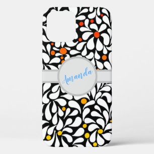 Case-Mate iPhone Case Personnalisé Gras fleurs modernes chaud ombre