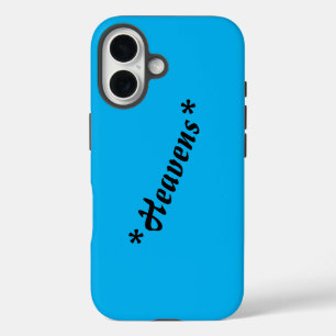 Coques iPhone 16 Personnalisé "Heavens" personnalisé Tough iPhone 1