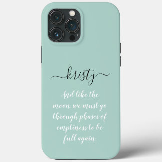 Case-Mate iPhone Case Personnalisé, nom de calligraphie, pastel