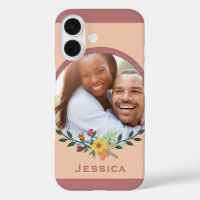 Personnalisé Photo Floral Rose