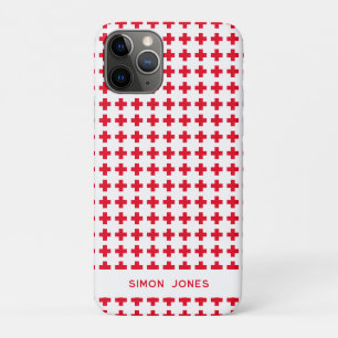 Case-Mate iPhone Case Personnalisé Simple Motif Croix-Rouge Médicale