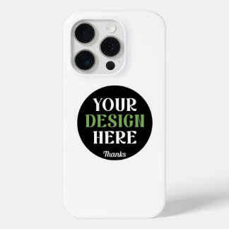 Coque iPhone 15 Pro personnalisé, unique, élégant et minimaliste bisou