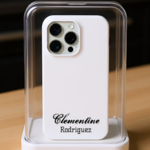 Coque iPhone 15 Pro Max Personnalisé Votre Nom modèles 11-15