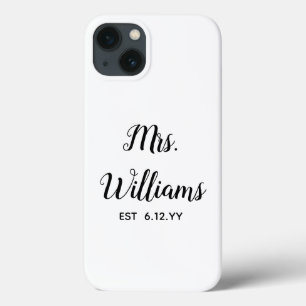 Case-Mate iPhone Case Personnalisée Mme Est Votre Date Présente pour la 