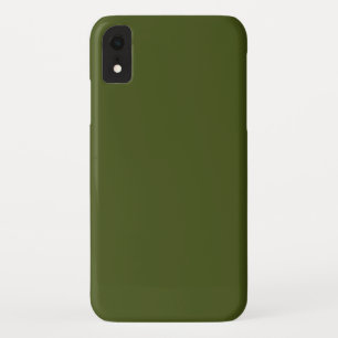 Coque Case-Mate Pour iPhone Personnaliser couleur Accent vert olive