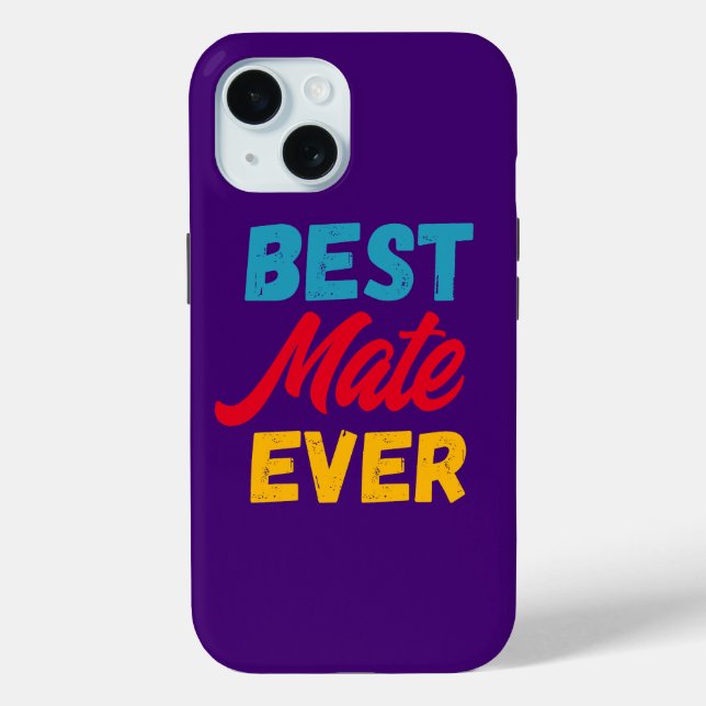 Coques Case-Mate iPhone Personnalisez Editable Best Who Jamais (Verso)