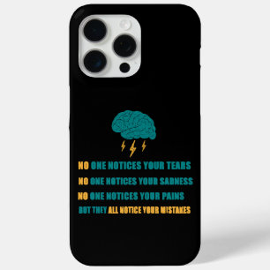 Coque iPhone 15 Pro Max Personne ne remarque ta tristesse