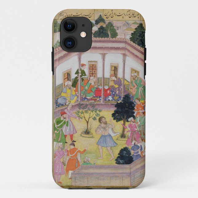 Coques Case-Mate iPhone Perturbation par un fou à une réunion sociale, (Dos)