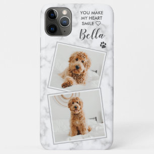 Case-Mate iPhone Case Pet Chien Photo Vous Faites Mon Coeur Sourire Marb
