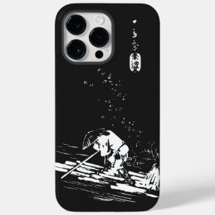 Coque Pour Pour iPhone 14 Pro Max Pétales vintages de fleurs d'art japonais saupoudr