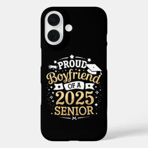 Coques iPhone 16 Petit ami fier d'une remise de diplômes de diplômé