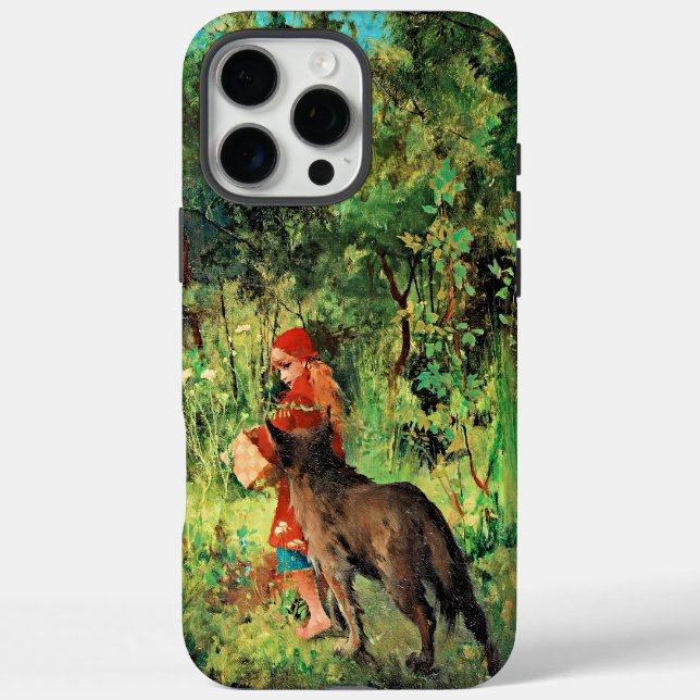 Coques Case-Mate iPhone Petit chaperon rouge, art, (Verso)
