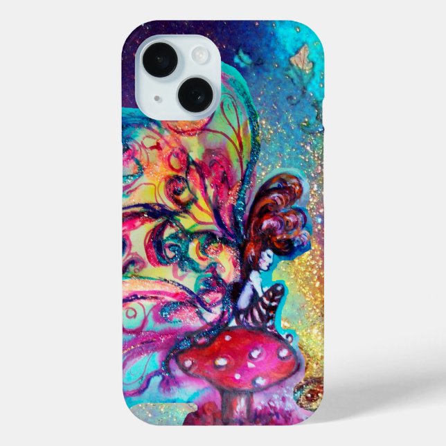 Coques Case-Mate iPhone PETITE ELF DE CHAMPIGNONS Imaginaire Bleu (Verso)