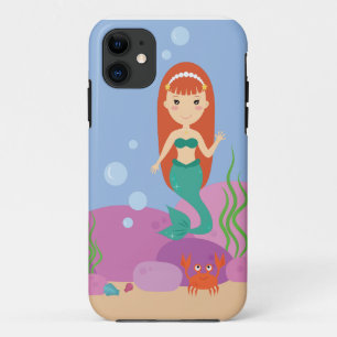 Case-Mate iPhone Case Petite fille sirène sous les vagues