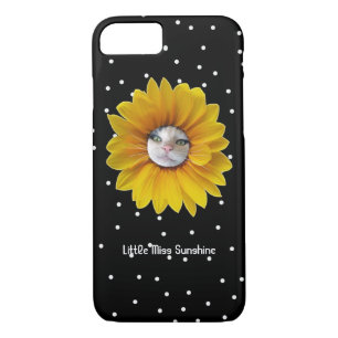 Coque iPhone 8/7 Petite Mlle Sunshine Smiling Cat