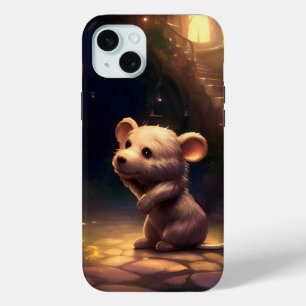 Coque iPhone 15 Mini Petite souris adorable