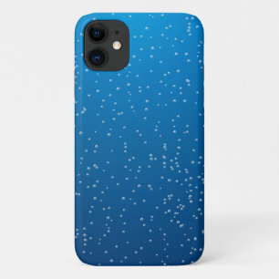 Case-Mate iPhone Case Petites Bulles Dans L'Eau Bleue Lumineuse