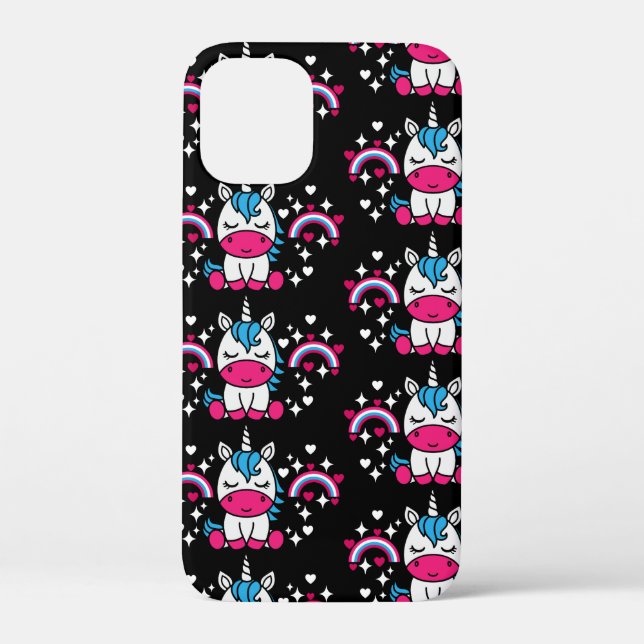 Coques Case-Mate iPhone Petites filles Unicorn Pony (Verso)