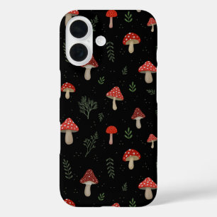 Coques iPhone 16 Petits Champignons